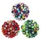 Aipridy Assortment European Large Hole Beads Spacer Beads Rhinestone Craft Beads for DIY Charms Bracelet Jewelry Making (Emerald-Siam)
